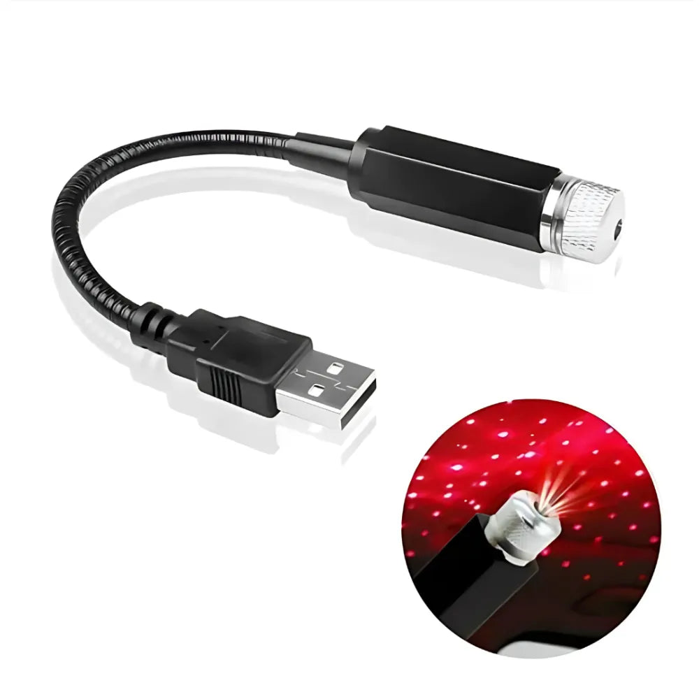 Star lamp usb car fancy light