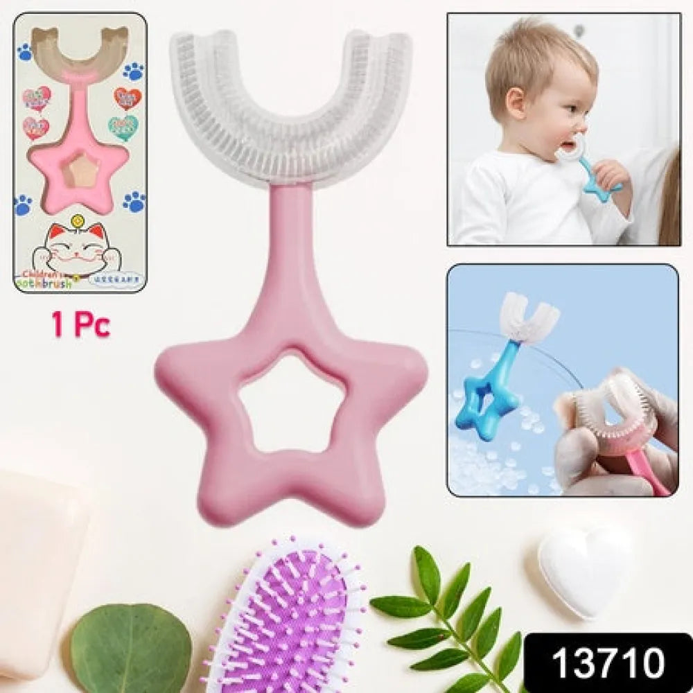 Star-shaped kids’ toothbrush - health care