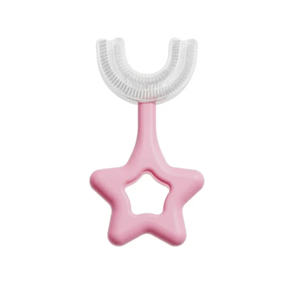 Star-shaped kids’ toothbrush - health care