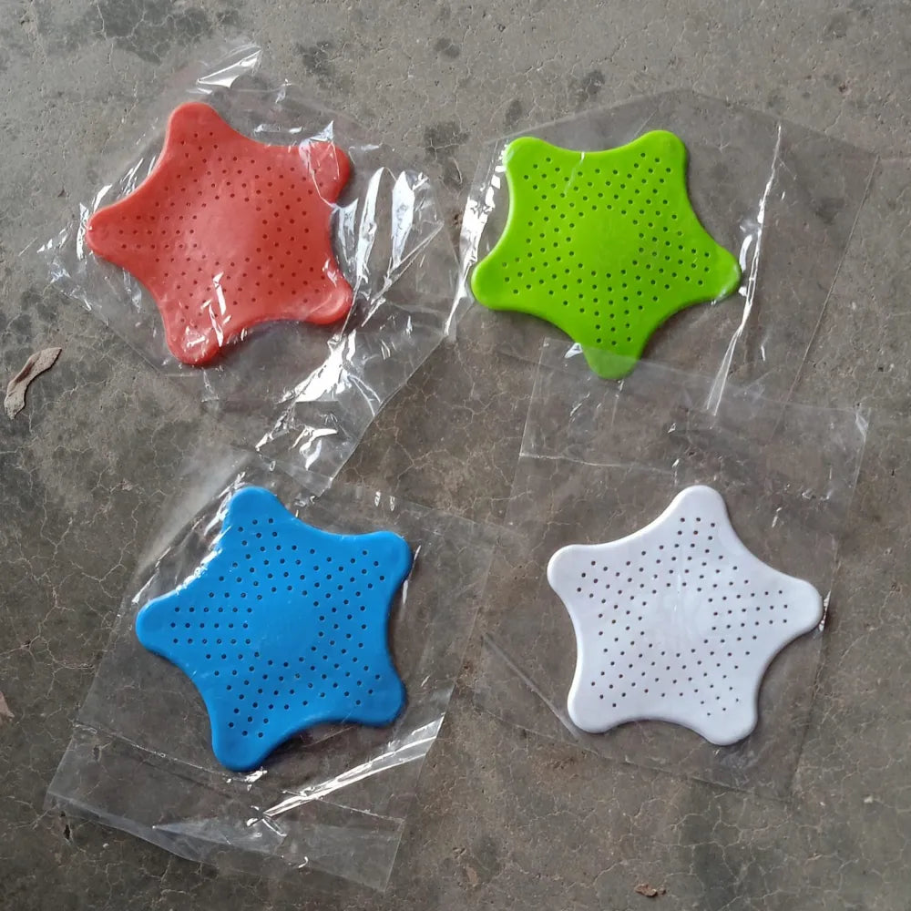 Star-shaped sink hair catcher - home & kitchen