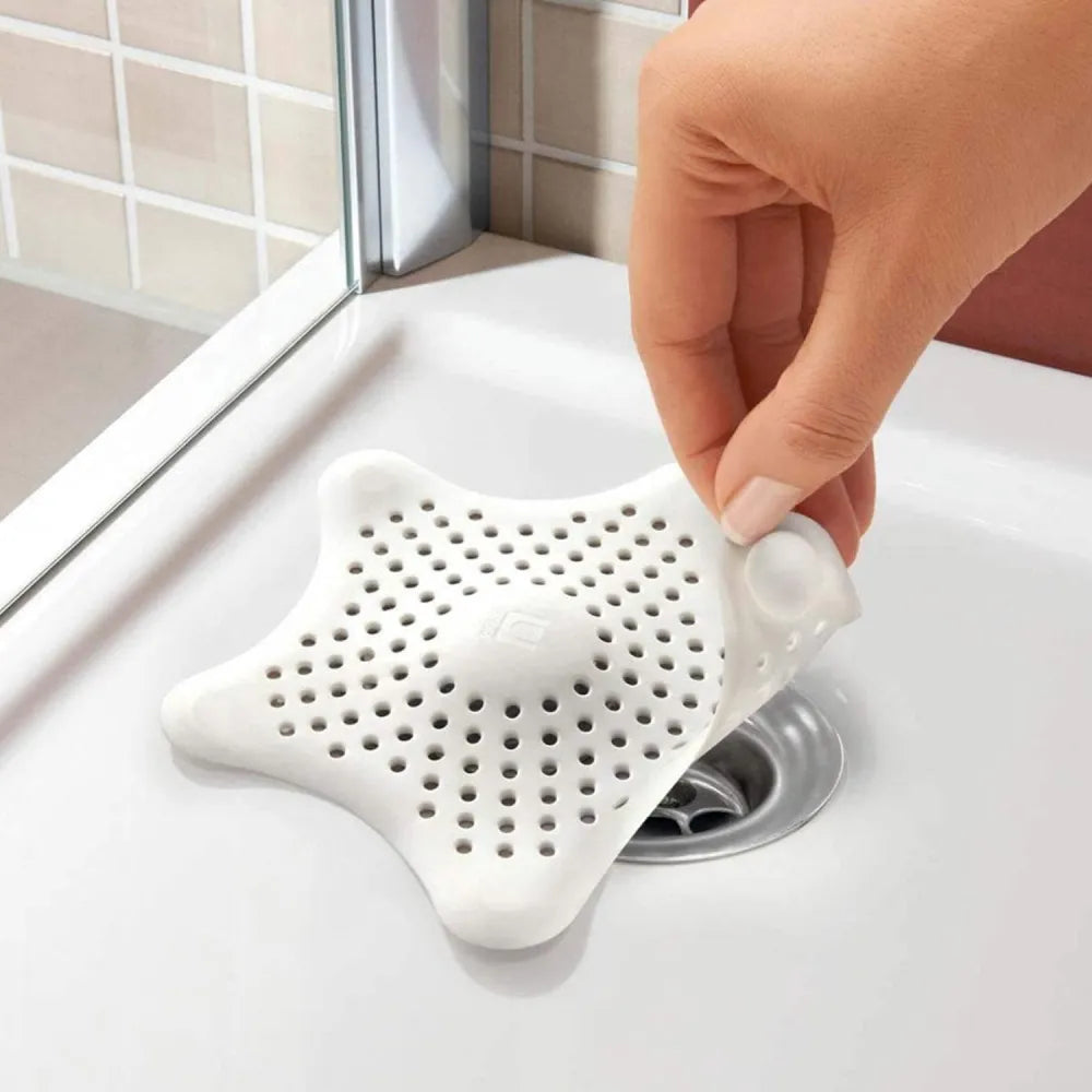 Star-shaped sink hair catcher - home & kitchen
