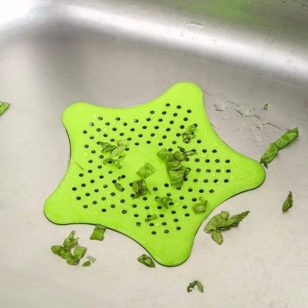 Star-shaped sink hair catcher - home & kitchen