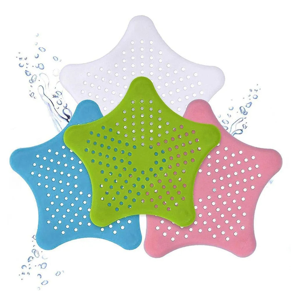 Star-shaped sink hair catcher - home & kitchen