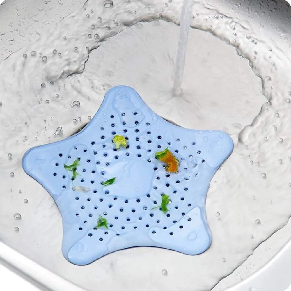 Star-shaped sink hair catcher - home & kitchen