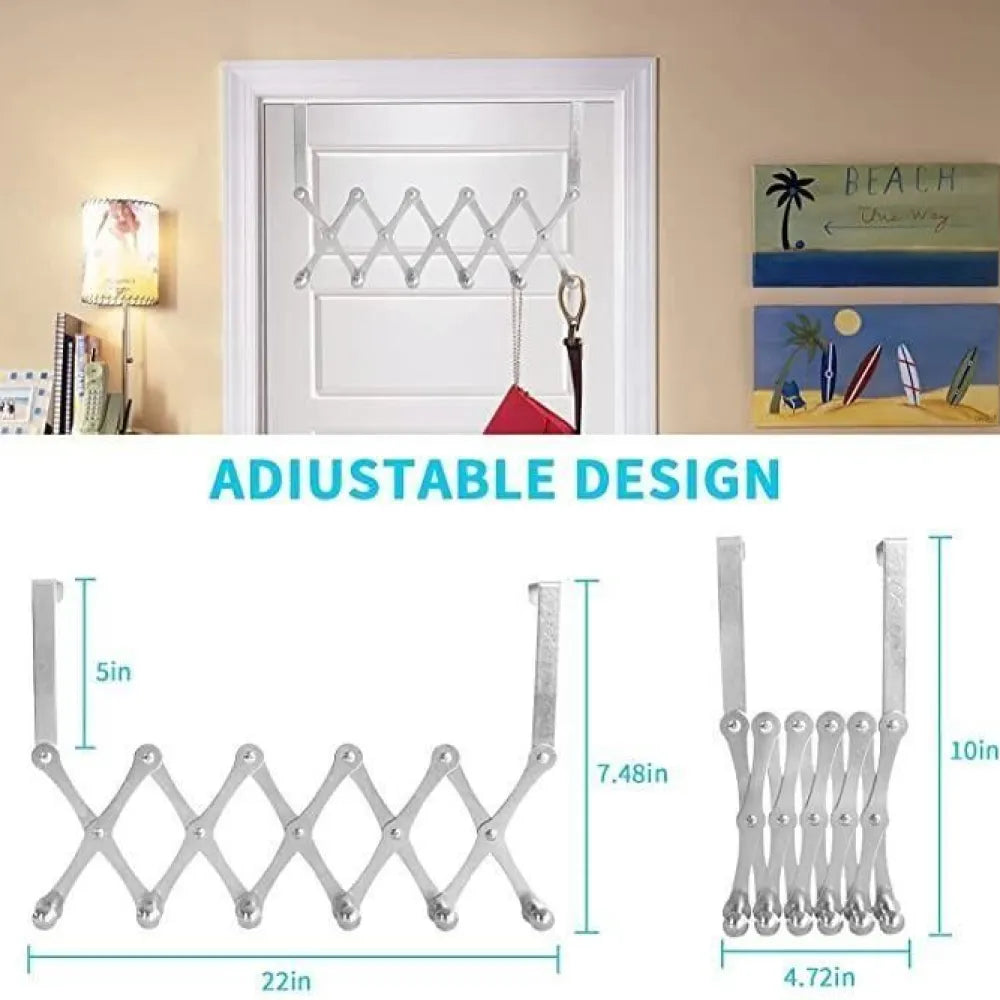 Steel hooks for clothes hanging - free size