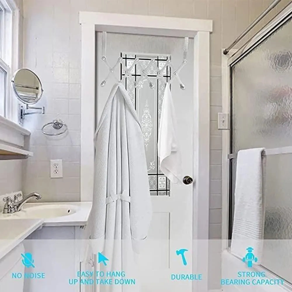 Steel hooks for clothes hanging - free size