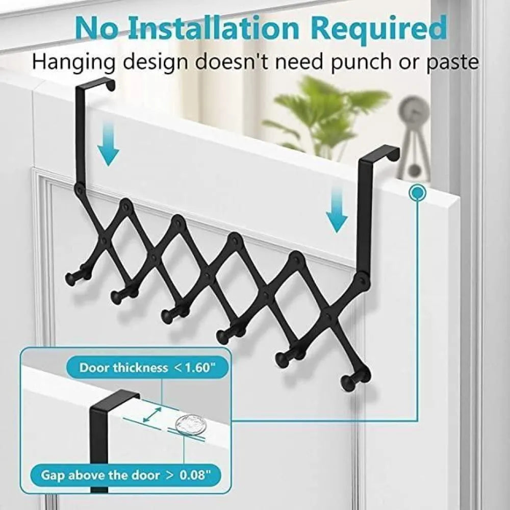 Steel hooks for clothes hanging - free size