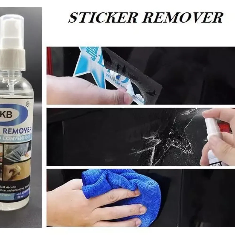 Sticker remover spray - home essentials