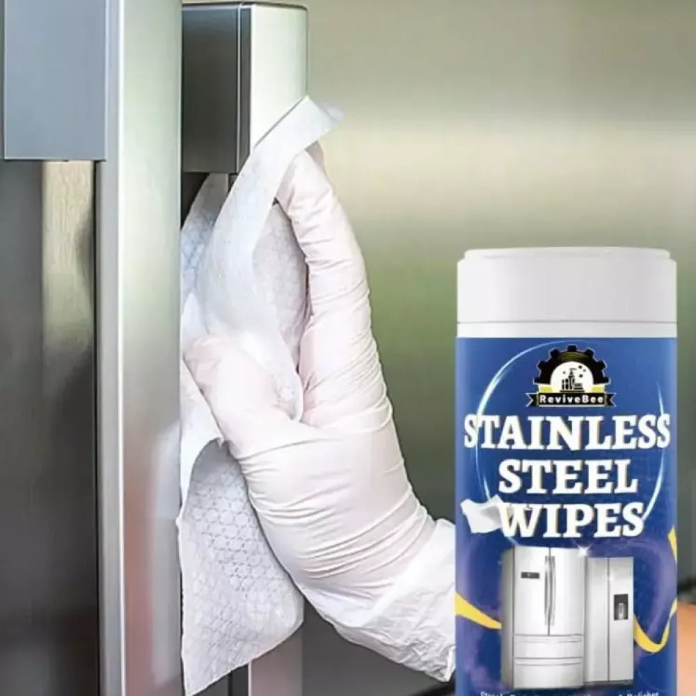 Streak-free steel wipes - home essentials