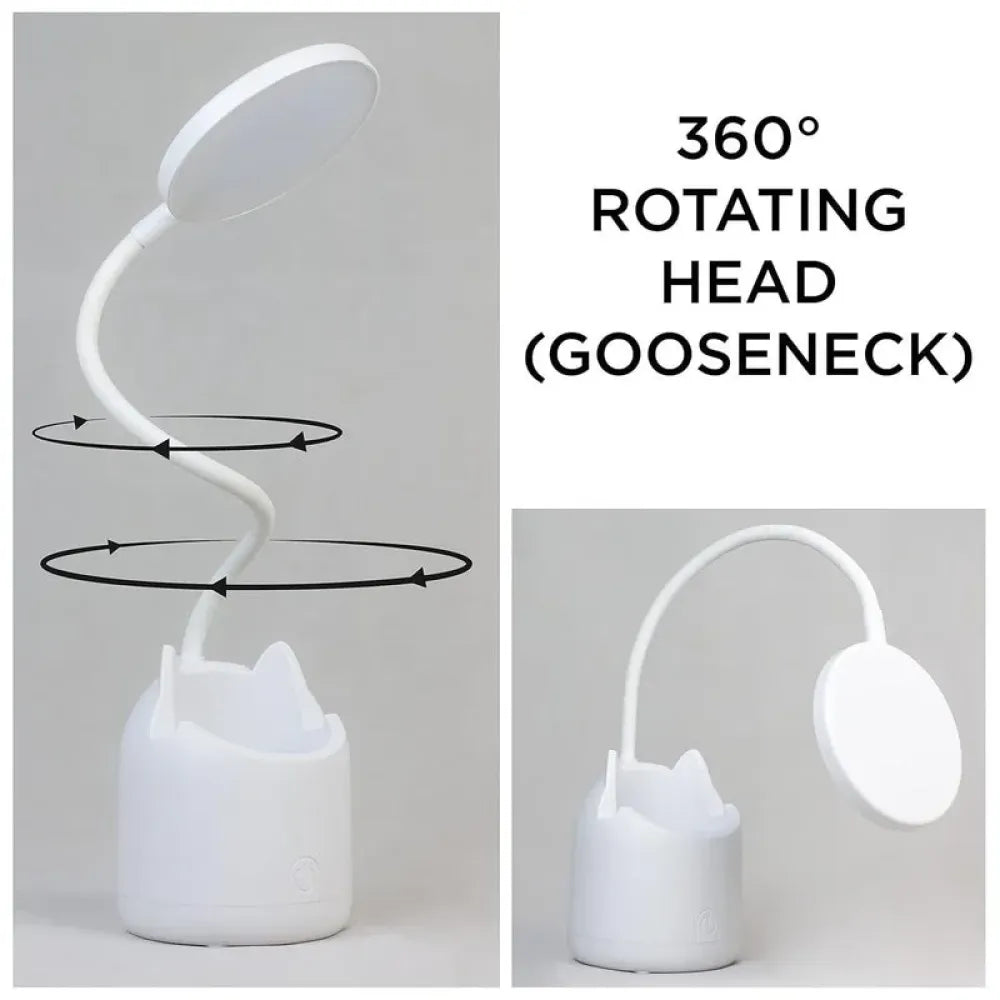 Study table with pen holder