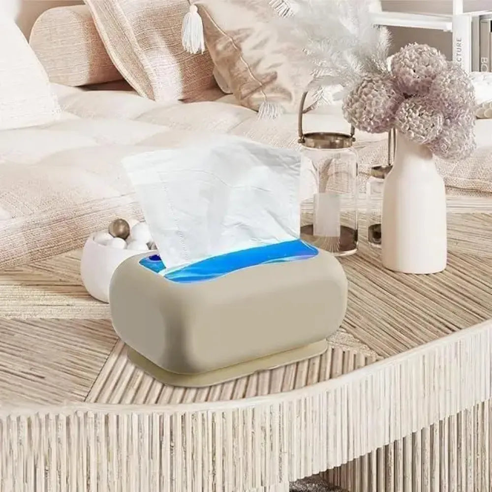 Suction cup silicone tissue box – square