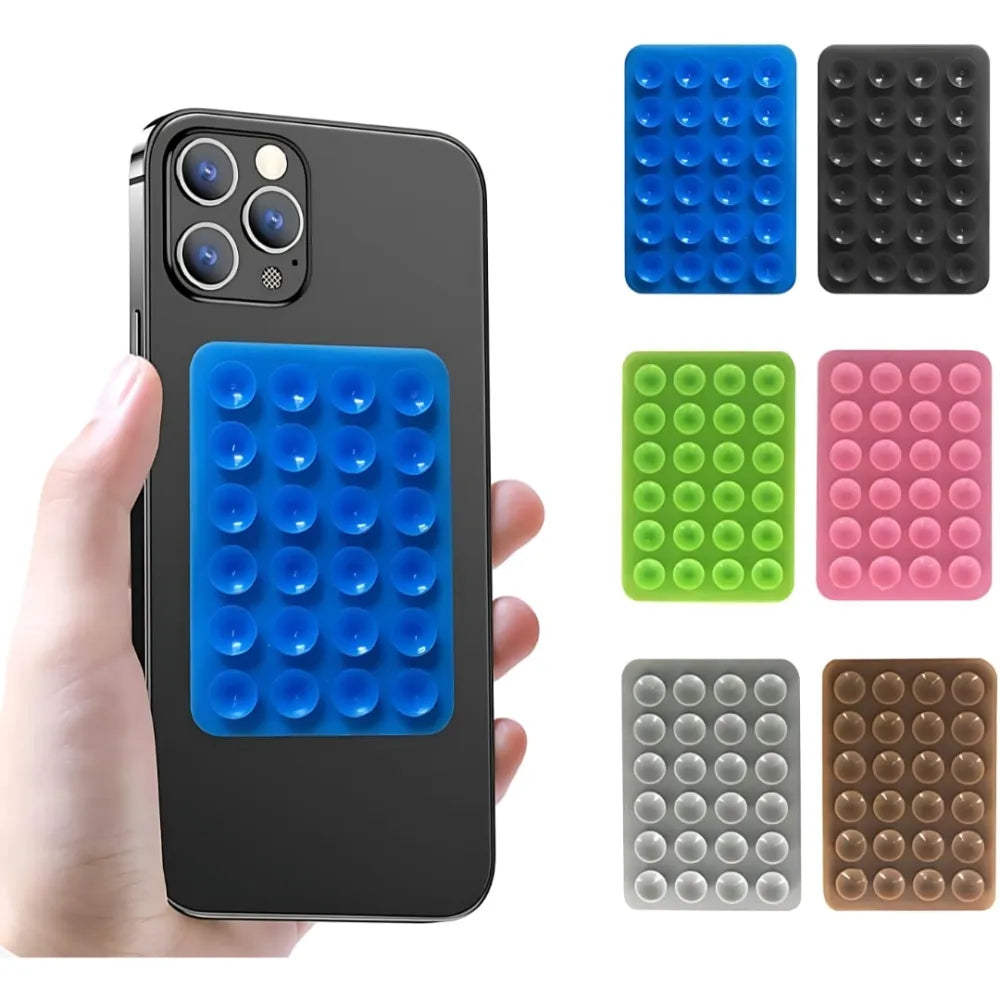 Suction phone case mount