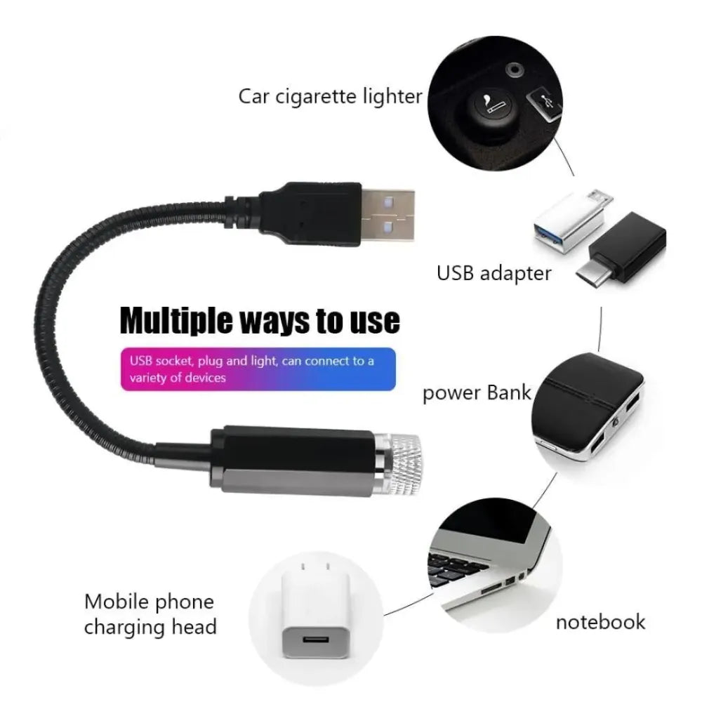 Sulfar usb star projector light