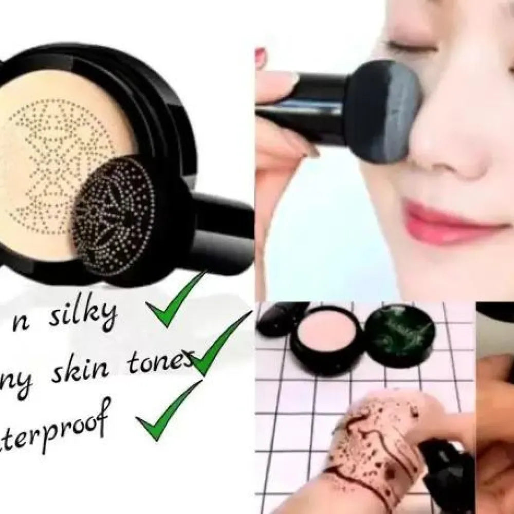 Cushion foundation with applicator.