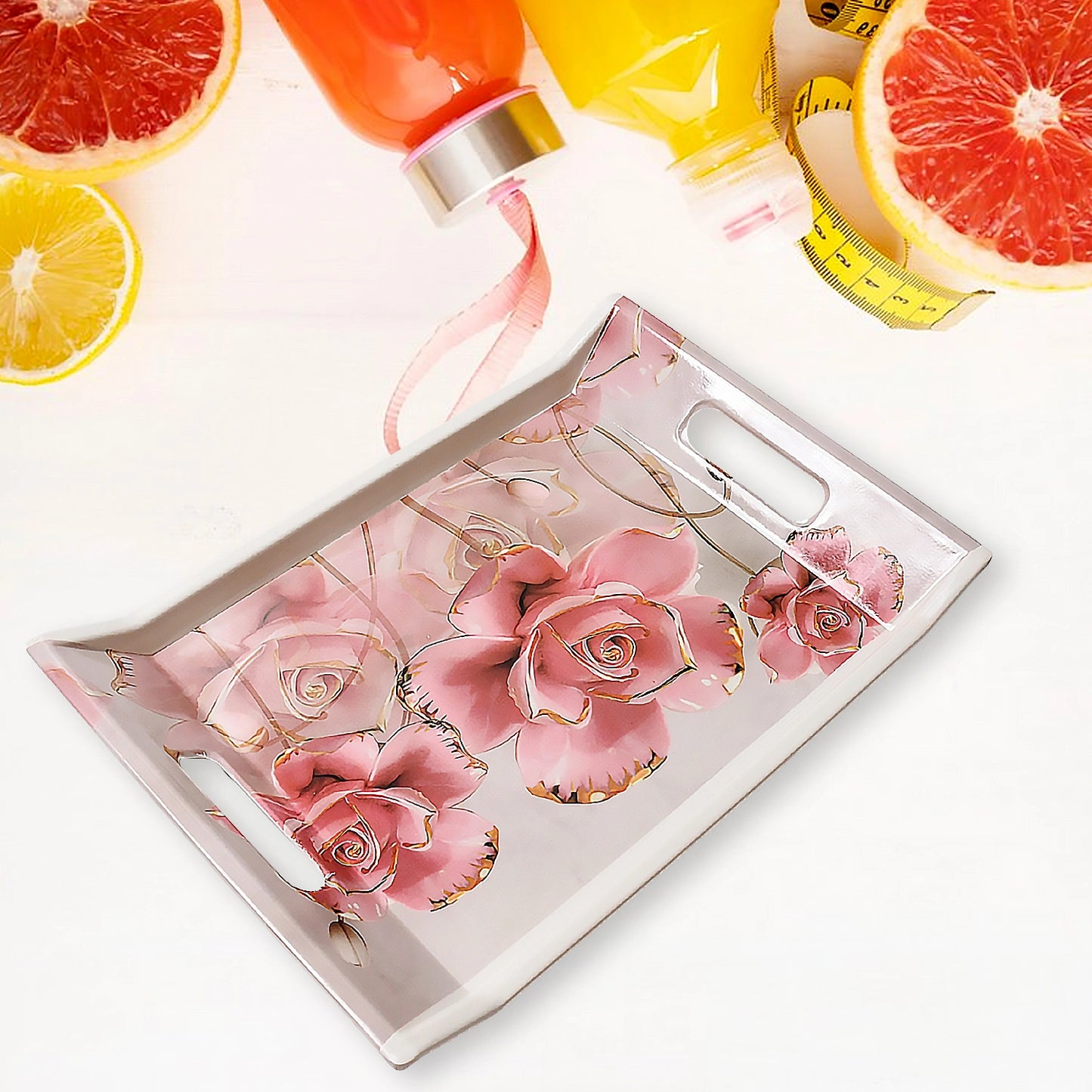 Floral Tray Set – 3 Pcs