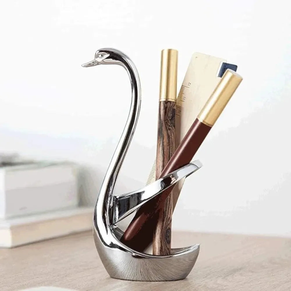 Swan fork holder with set