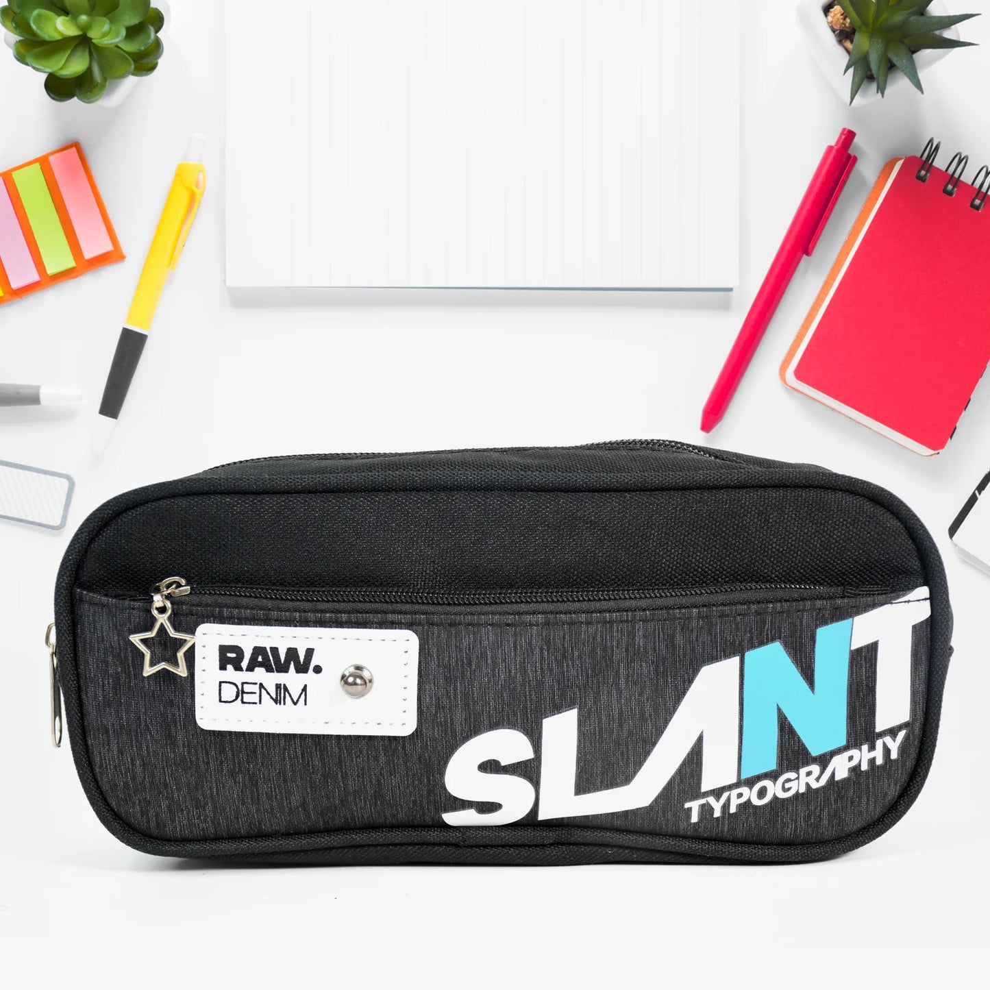 Durable Zippered Pencil Pouch