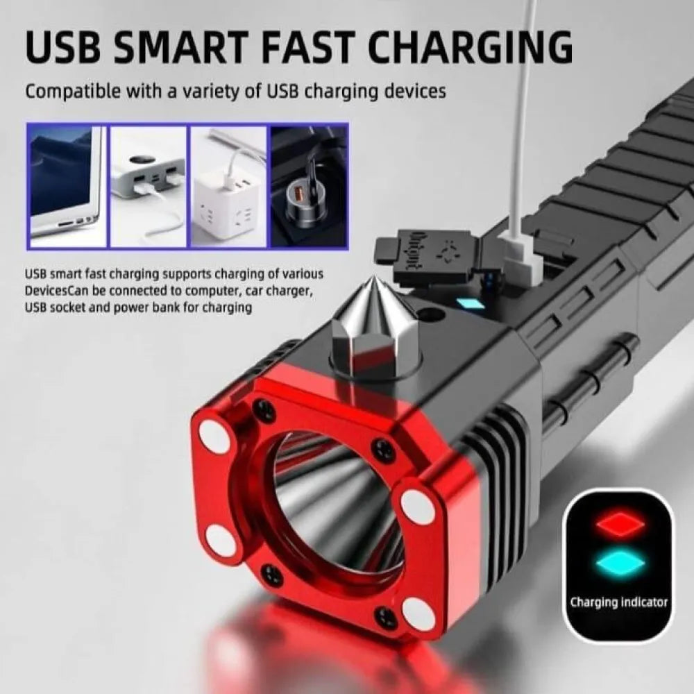 The portable led flashlight (pack of 2)