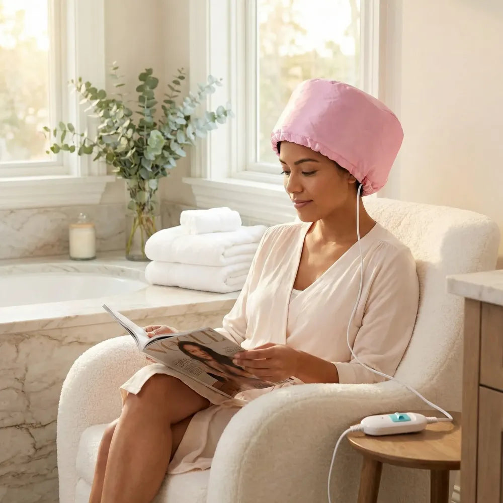 Thermal hair spa cap - health & beauty