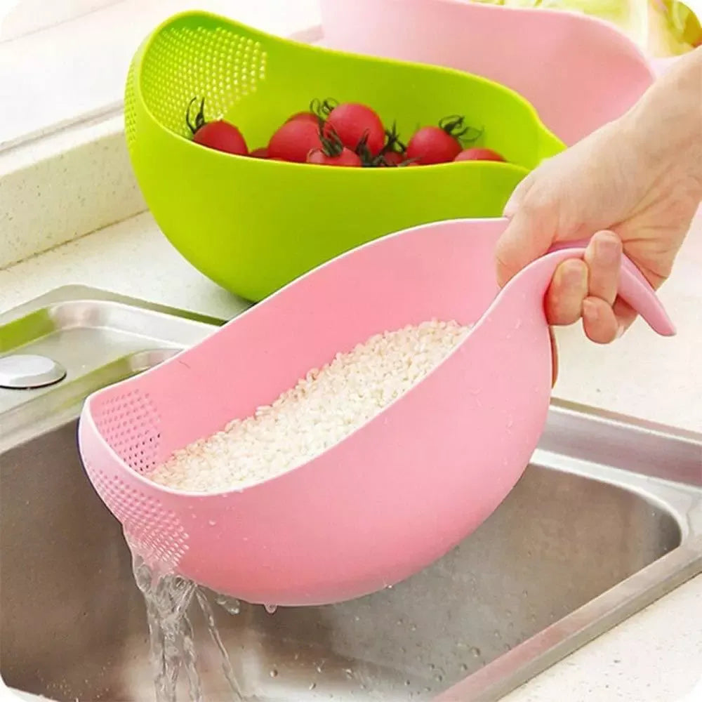 Thick rice drain basket - home & kitchen