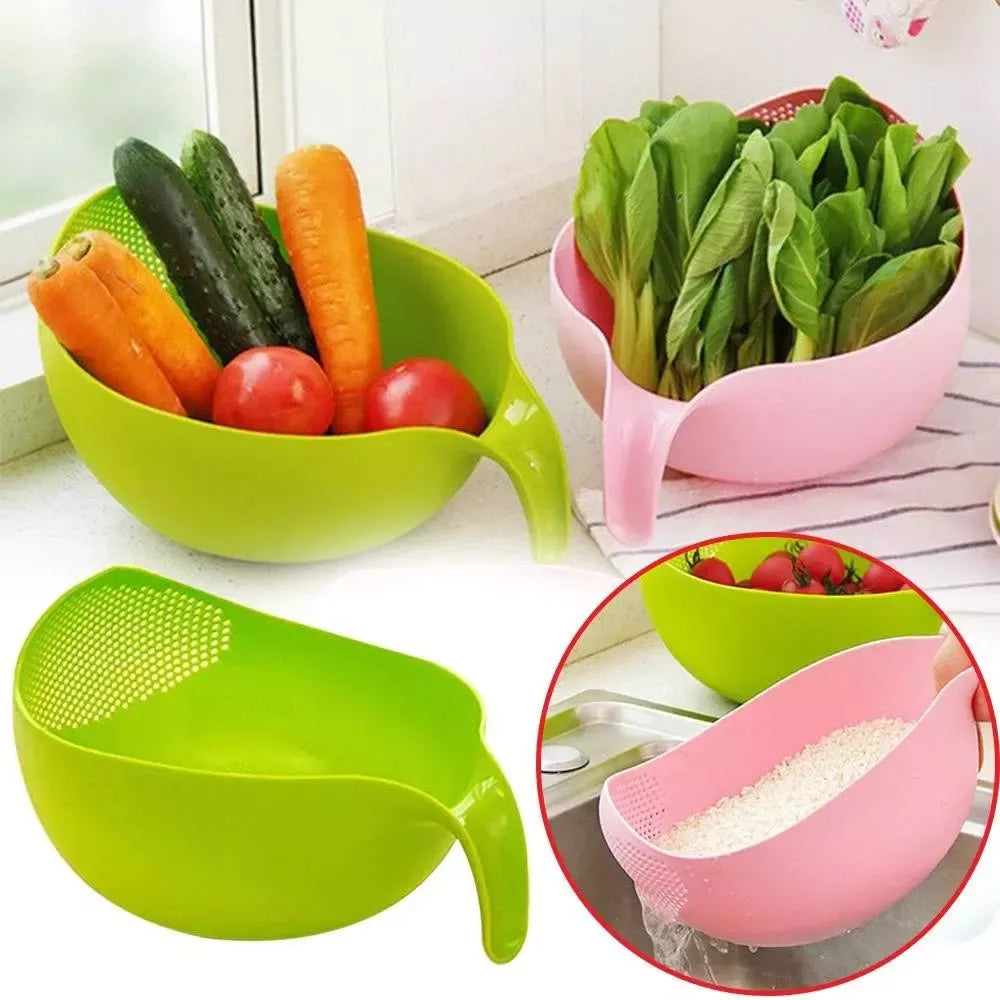 Thick rice drain basket - home & kitchen
