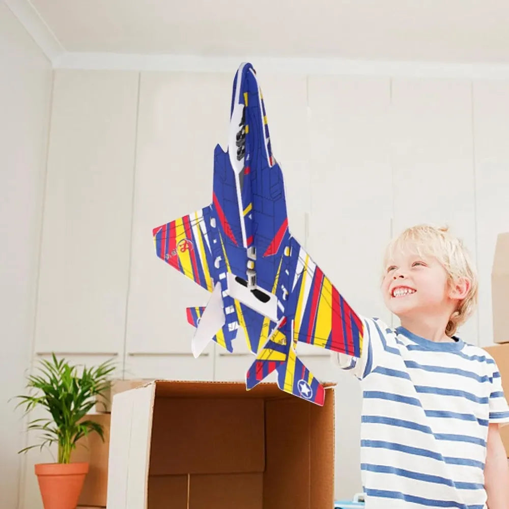 Throwing foam glider plane toy – buddynjoy bj