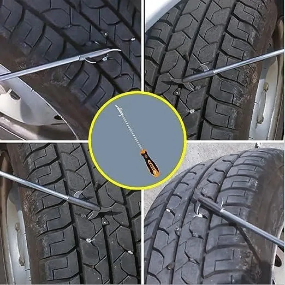 Tire stone remover tool - car and bike accessories