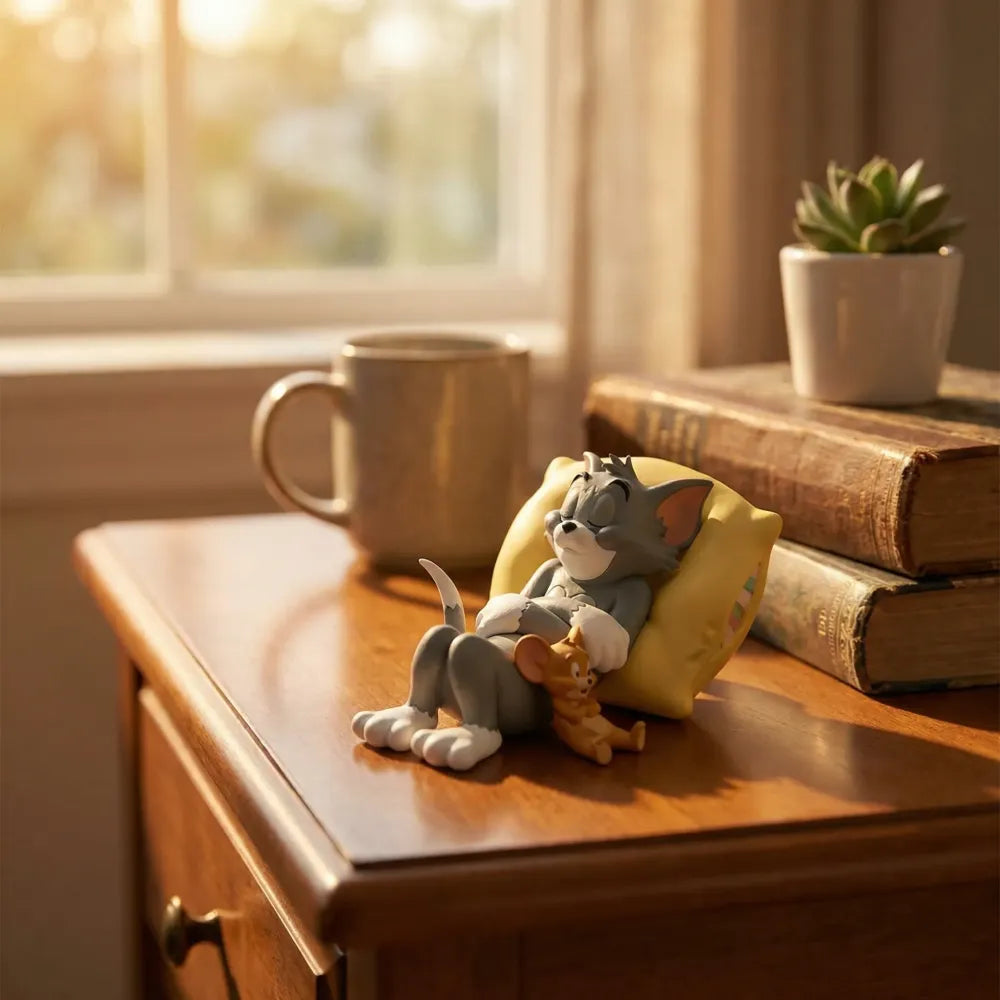 Tom & jerry cute sleeping car interior accessory