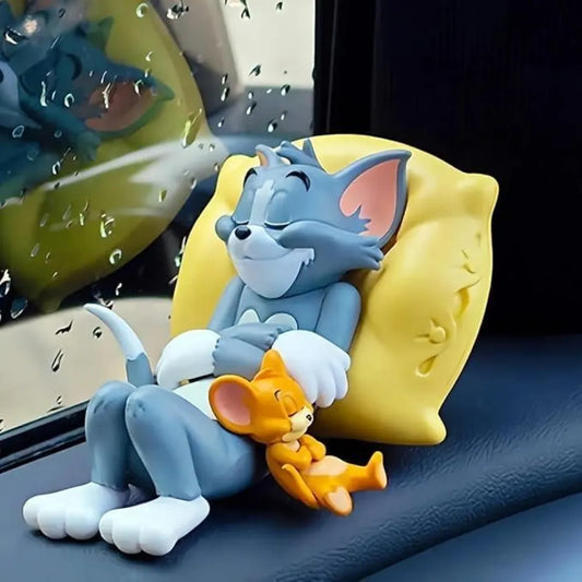 Tom & jerry cute sleeping car interior accessory