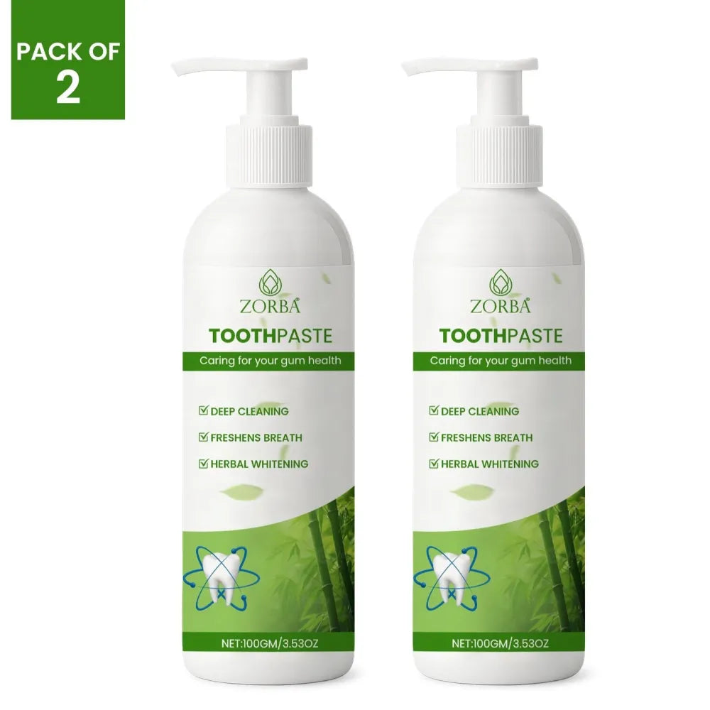 Toothpaste caring for your gum health 200 gm pack of 2