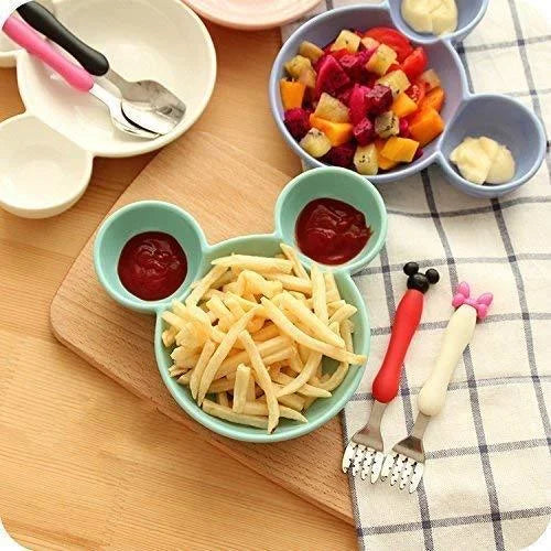 Mickey Fun Sectioned Plate