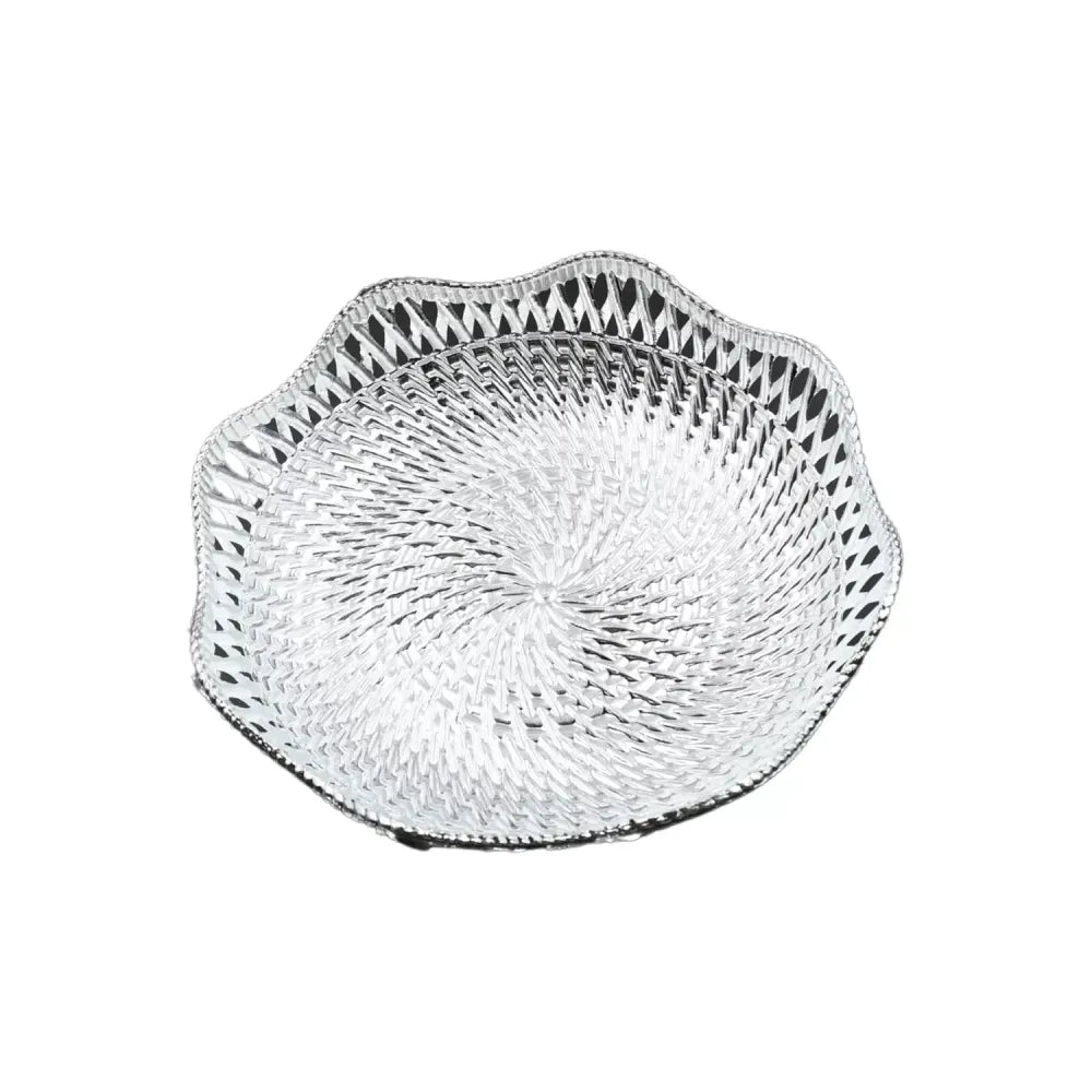 Traditional round serving tray - home improvement