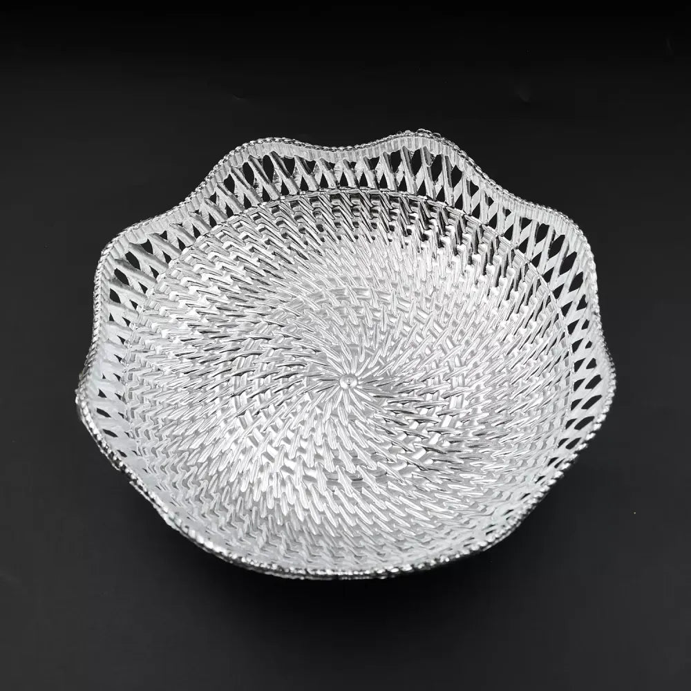 Traditional round serving tray - home improvement
