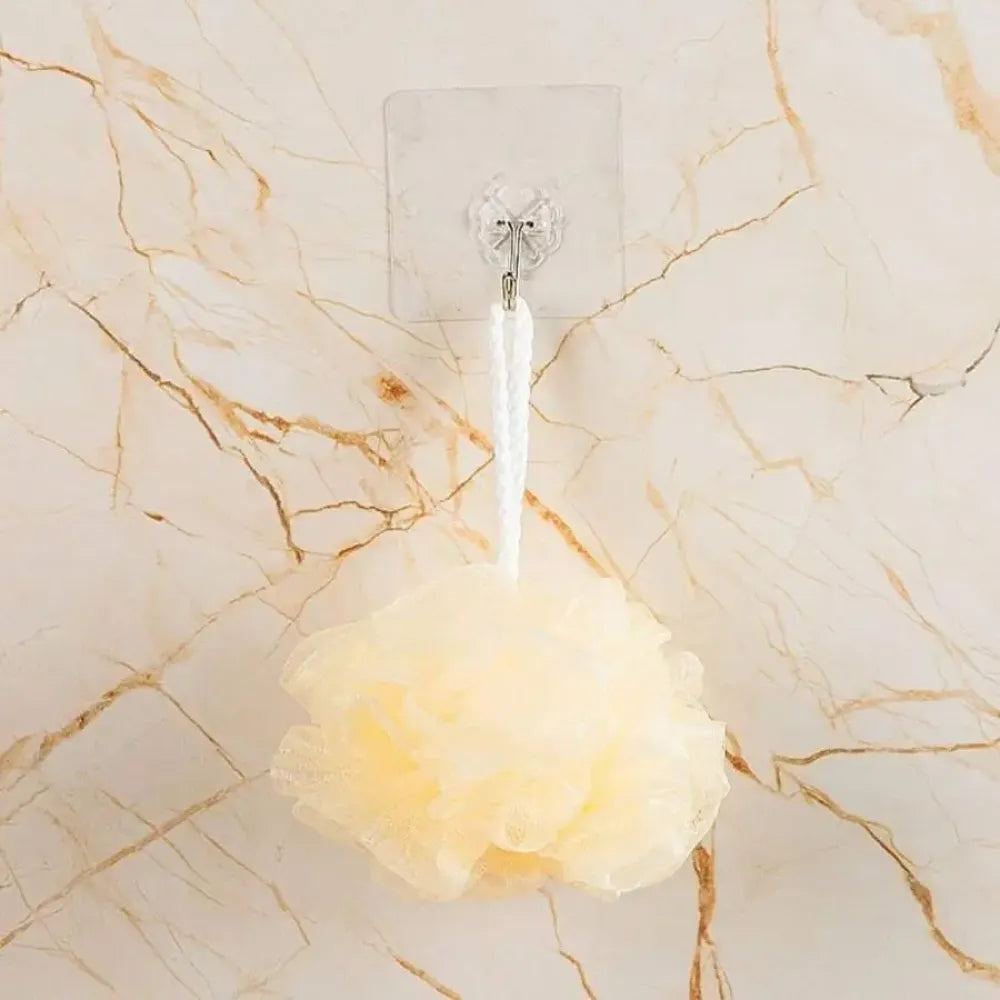 Transparent adhesive hooks – pack of 12