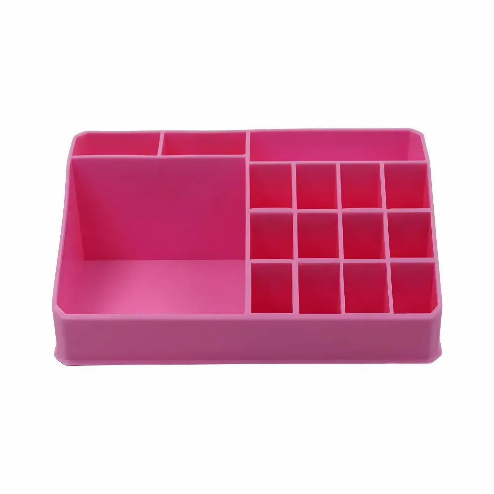 Transparent makeup storage box - fashion