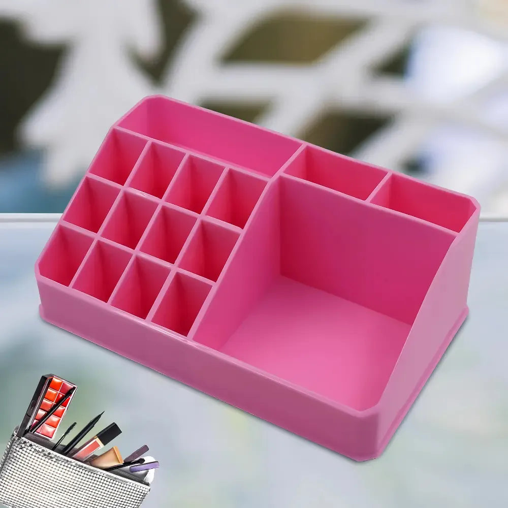 Transparent makeup storage box - fashion