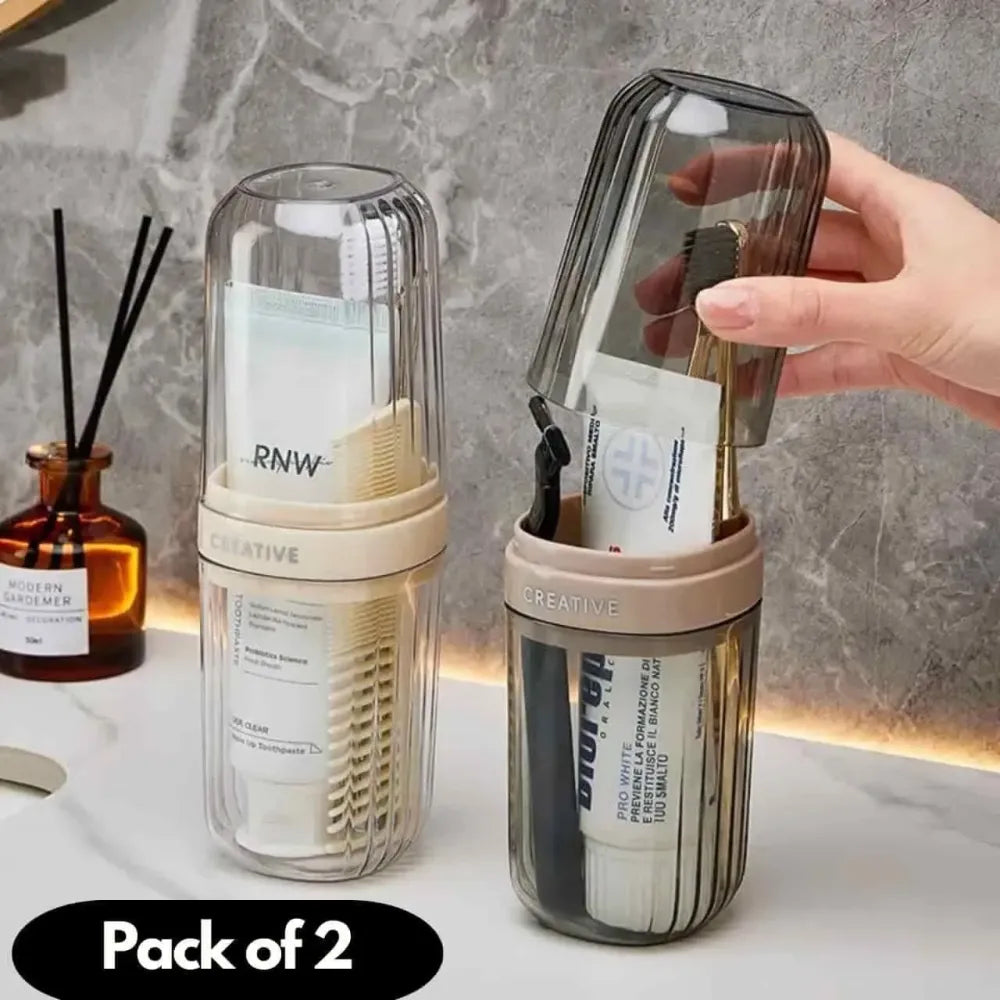Travel toothbrush storage case - potential heroes
