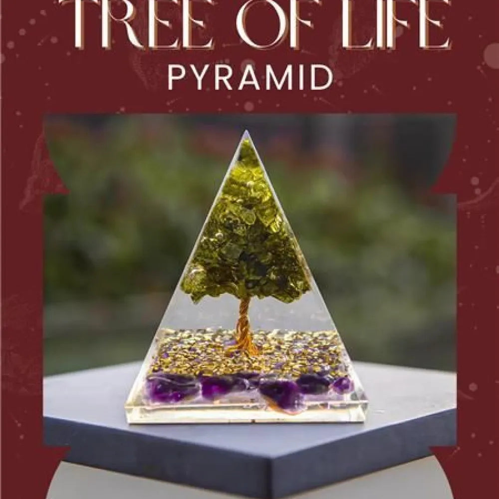 Tree of life peridot orgon pyramid