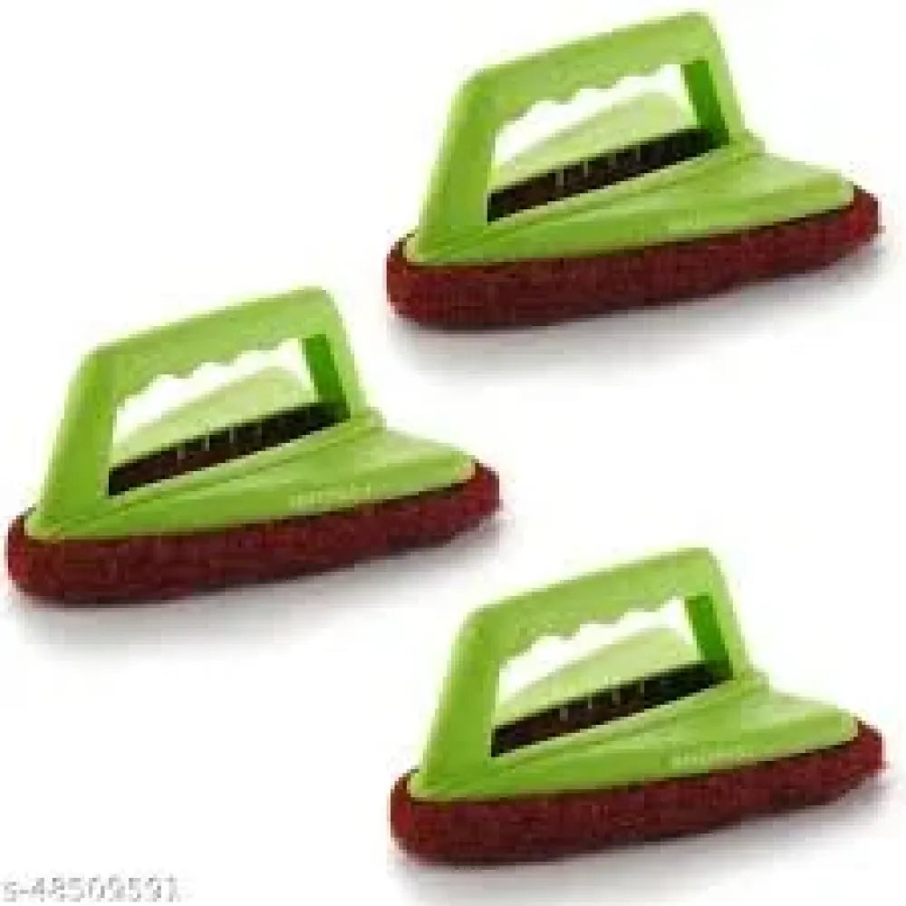 Triangular tile scrubber brush - home improvement