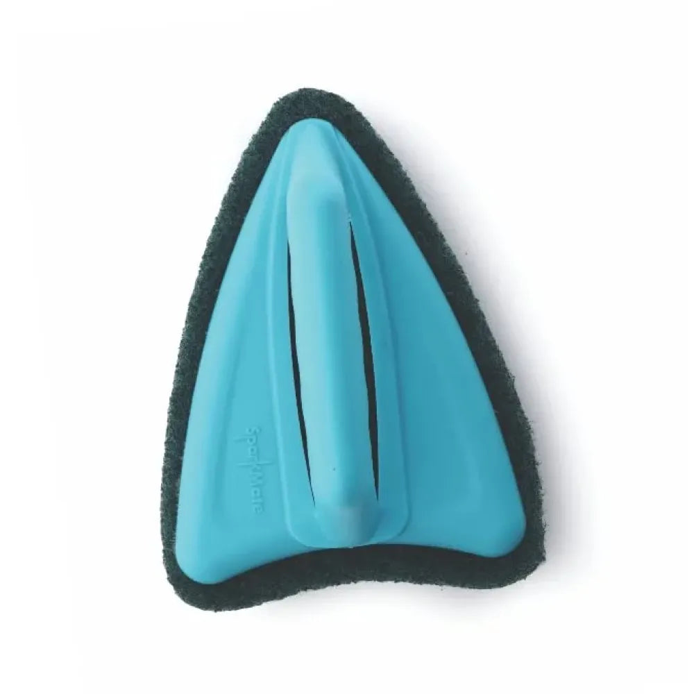 Triangular tile scrubber brush - home improvement