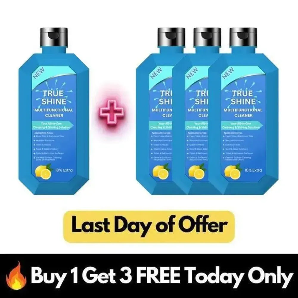 True shine kitchen cleaner – pack of 4