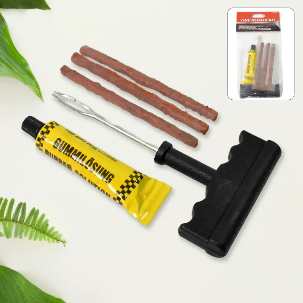 Tubeless tire repair kit - automotive