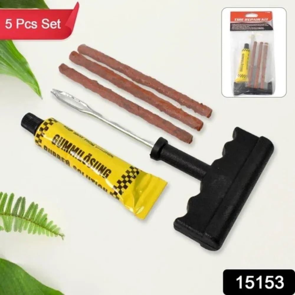 Tubeless tire repair kit - automotive