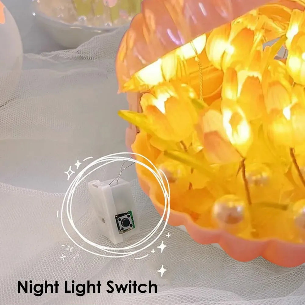 Tulip night light lamp – pack of 1