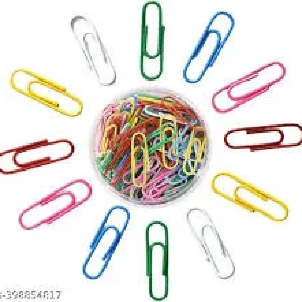 U-shape metal paper clips - office