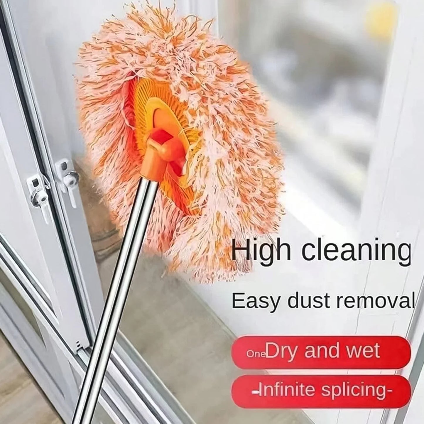 Self-Wringing Spin Mop