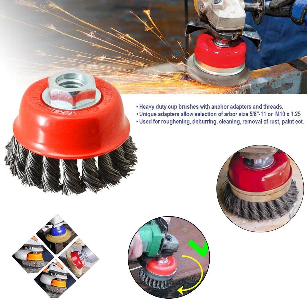 Motorcycle Wheel Cleaning Brush