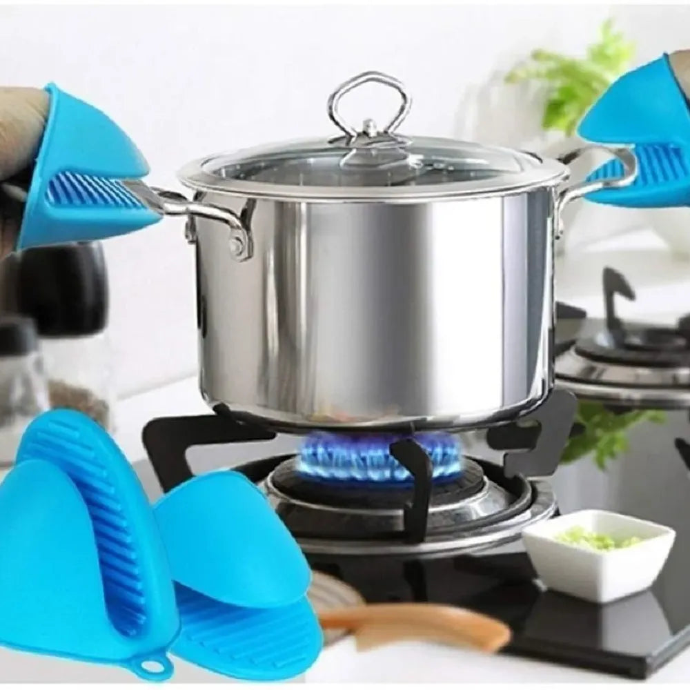 Ultra-grip silicone oven mitts - kitchen tool
