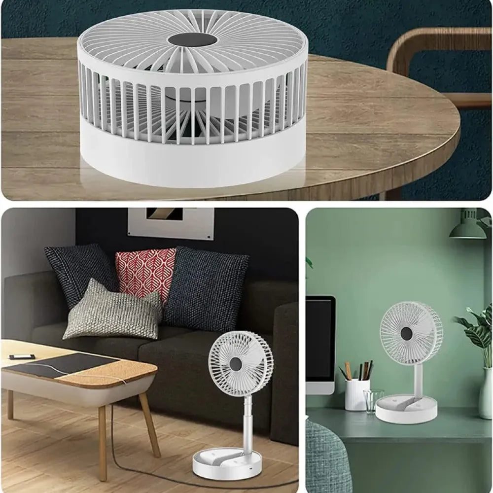 Ultra-portable rechargeable fan