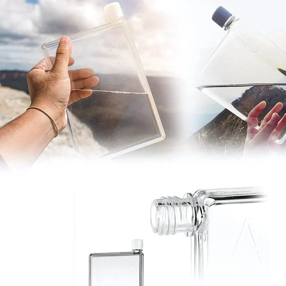 Ultra-slim notebook water bottle - home & kitchen